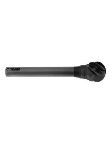 Fresa 12,70X06,00 mm Dent.1 Rotativa Metal Duro Tipo D Esferica -9258- IZAR 2