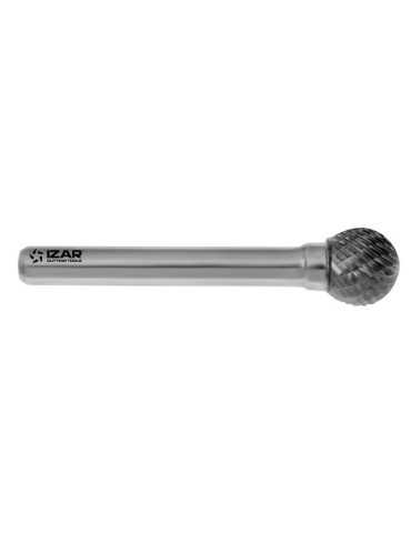 Fresa 12,70X06,00 mm Dent.6 Rotativa Metal Duro Tipo D Esferica -9258- IZAR