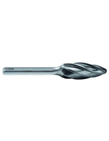 Fresa 16,00X08,00 mm Dent.6 Rotativa Metal Duro Norma-B (H) Llama -9266- IZAR 2