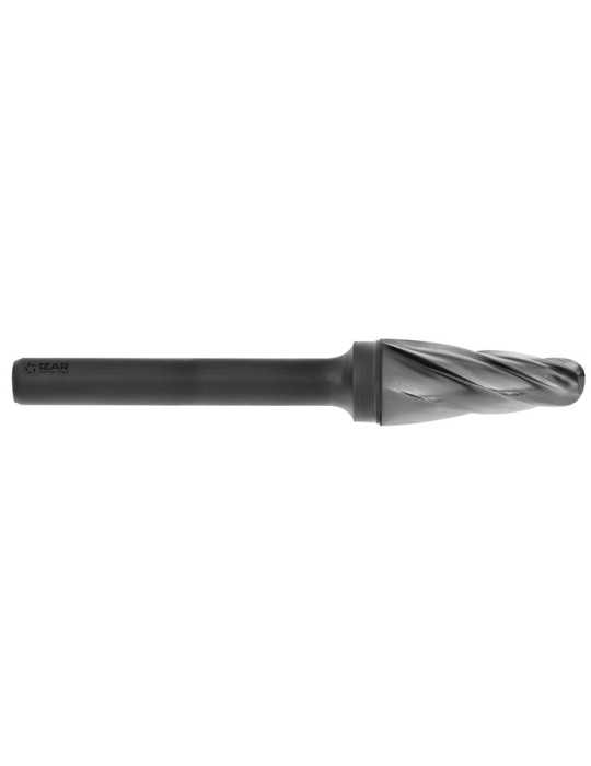 Fresa 10,00X06,00 mm Dent.4 Rotativa Metal Duro Norma-KEL (L) Conica Redondeada -9267- IZAR