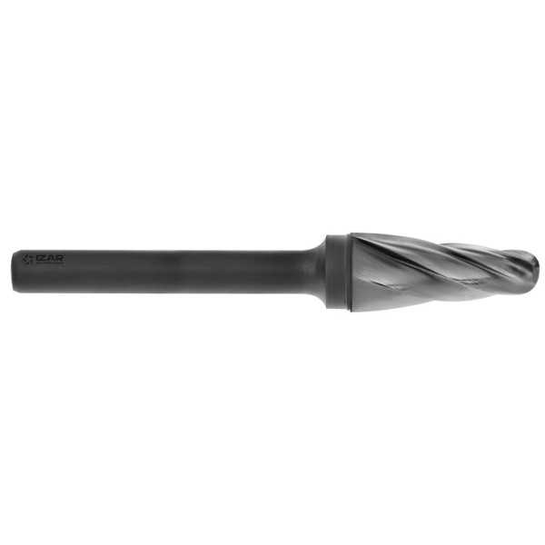 Fresa 16,00X08,00 mm Dent.3 Rotativa Metal Duro Norma-KEL (L) Conica Redondeada -9267- IZAR