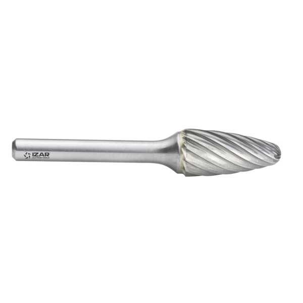 Fresa 09,60X06,00 mm Dentado Inox Rotativa Metal Duro Norma-RBF (F) Ojiva Redondeada -9268- IZAR