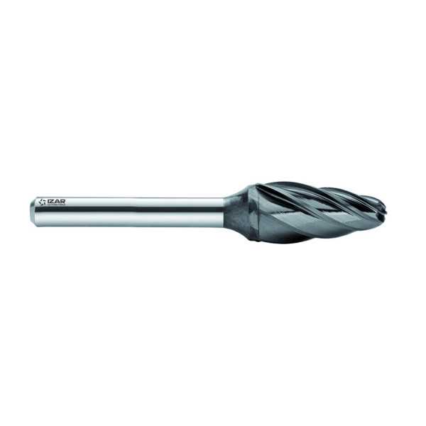 Fresa 09,60X06,00 mm Dent.4 Rotativa Metal Duro Norma-RBF (F) Ojiva Redondeada ALTIN -9268- IZAR