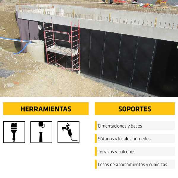 Sika Membrana 8 Negro Rollo 1,5 x 20 m SIKA