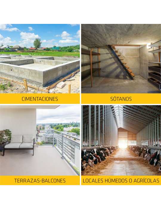 Sika Membrana 8 Negro Rollo 1,5 x 20 m SIKA