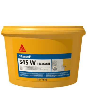 Sikagard-545 W Elastofill Cubo 18 Kg SIKA