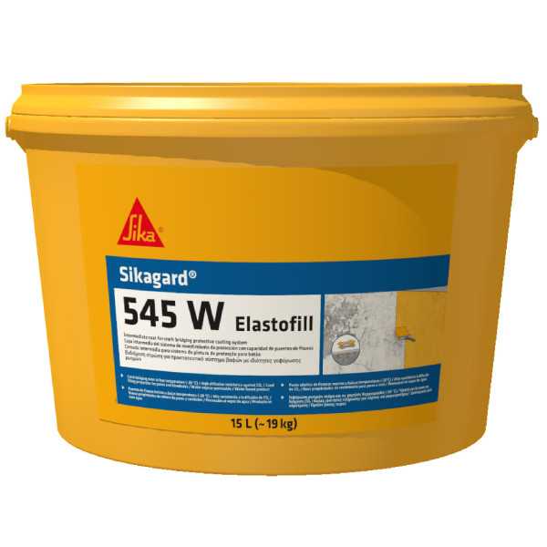 Sikagard-545 W Elastofill Cubo 18 Kg SIKA