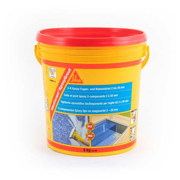 SikaCeram EpoxyGrout (AB) Ivory Cubo 5 Kg SIKA