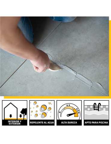 SikaCeram EpoxyGrout (AB) Moon Stone Cubo 5 Kg SIKA 2