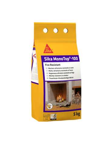 SikaMonoTop-100 Fire Resistant Gris Saco 25 Kg SIKA
