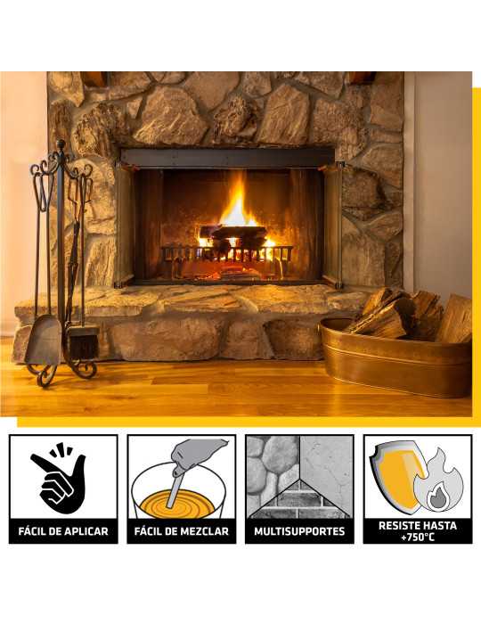 SikaMonoTop-100 Fire Resistant Gris Saco 25 Kg SIKA