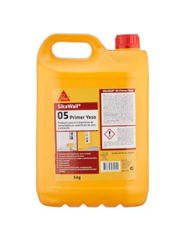 SikaWall-05 Primer Yeso Garrafa 5 Kg SIKA 2