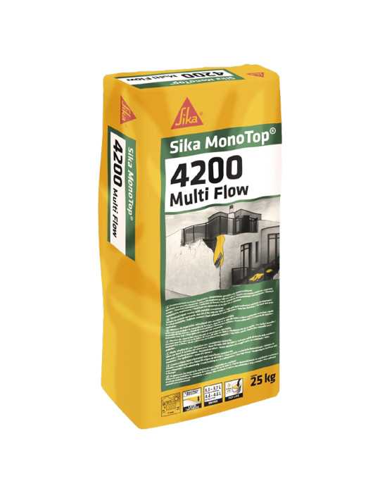 SikaMonoTop-4200 MultiFlow Saco 25 Kg SIKA