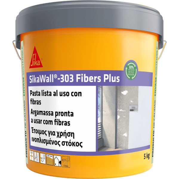 SikaWall-303 Fibers Plus Cubo 5 Kg SIKA
