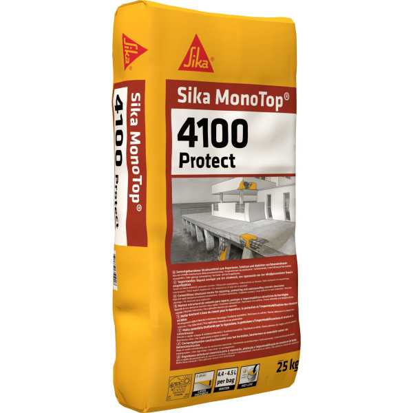 SikaMonoTop-4100 Protect Gris Saco 25 Kg SIKA
