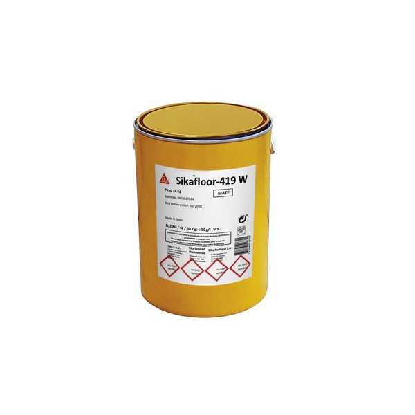 Sikafloor-419 W Gloss Cubo 4 Kg SIKA