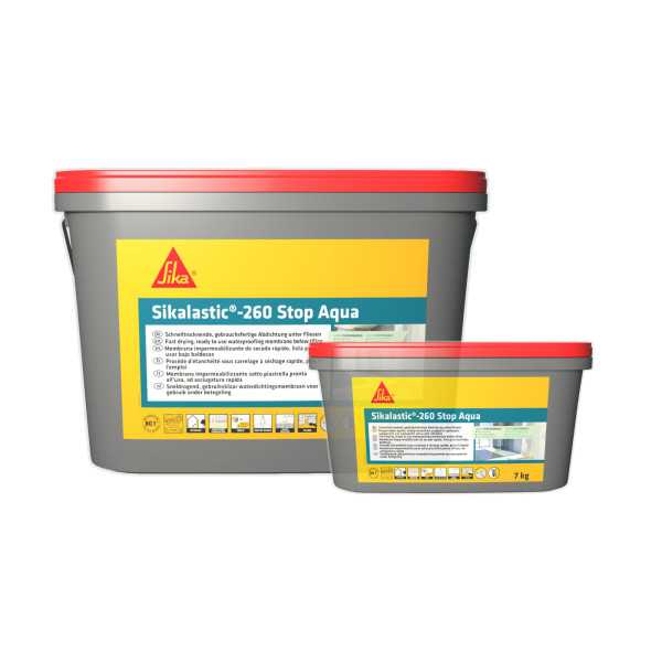 Sikalastic-260 Stop Aqua Cubo 22 Kg SIKA