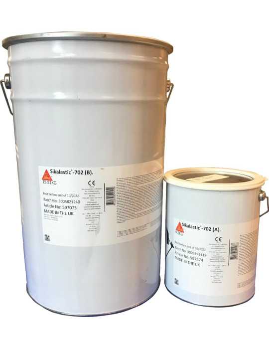 Sikalastic-702 (A) Gris Bote 9,2 Kg SIKA
