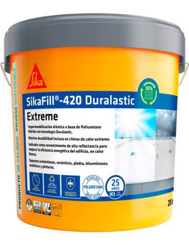 SikaFill 420 Extreme Rojo Teja 20 Kg SIKA