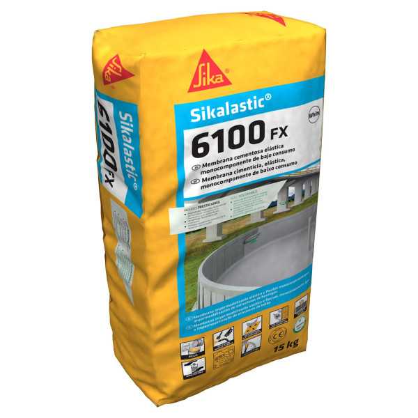 Sikalastic-6100FX Grey Bolsa 15 Kg SIKA