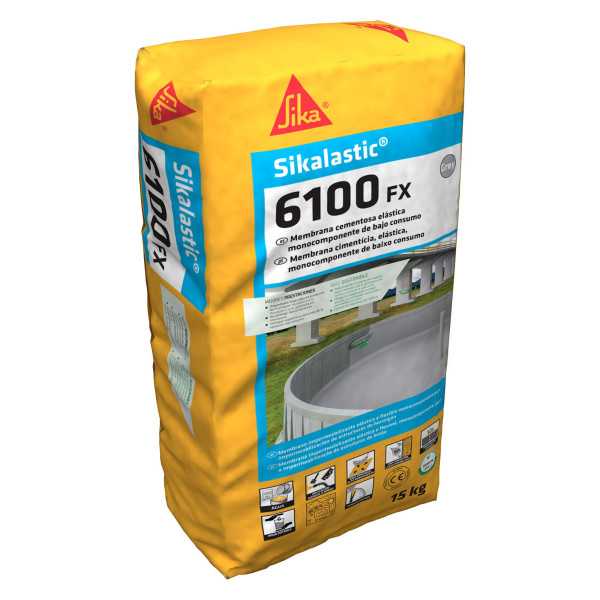 Sikalastic-6100FX Grey Bolsa 15 Kg SIKA