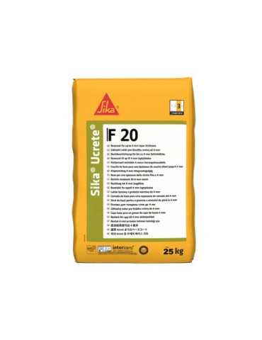 Sika Ucrete F 20 Saco 25 Kg SIKA