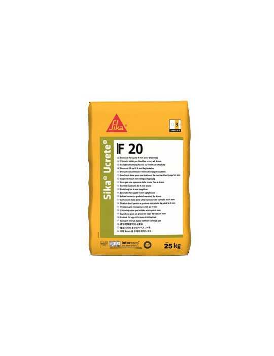 Sika Ucrete F 20 Saco 25 Kg SIKA