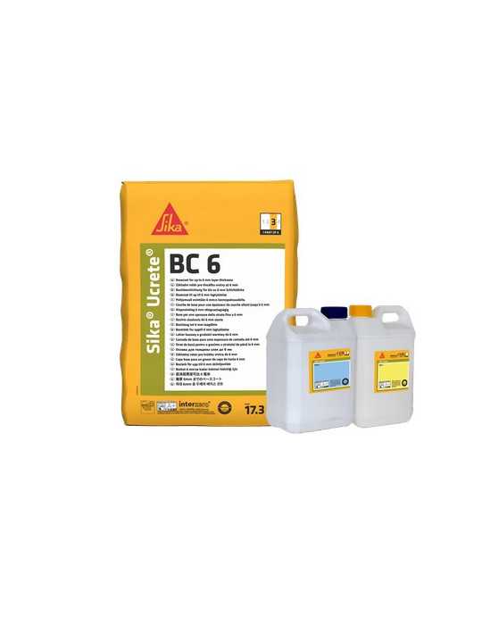 Sika Ucrete BC 6 Pigmentado Lote 22,68 Kg SIKA