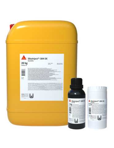 SikaInject-304 DE (AI+AII+B) Lote 21,5 Kg SIKA
