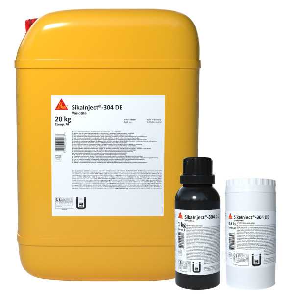 SikaInject-304 DE (AI+AII+B) Lote 21,5 Kg SIKA