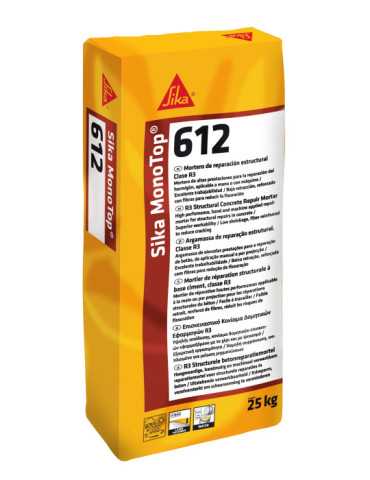 SikaMonoTop-612 ES Gris Saco 25 Kg SIKA