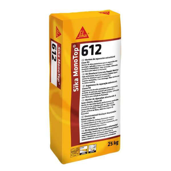 SikaMonoTop-612 ES Gris Saco 25 Kg SIKA