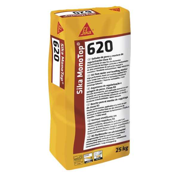SikaMonoTop-620 Grey ES Saco 25 Kg SIKA