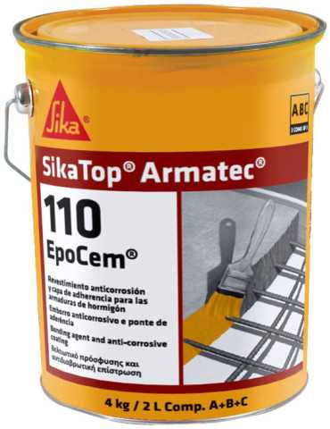 SikaTop Armatec-110 EC (ABC) Lote 4 Kg SIKA