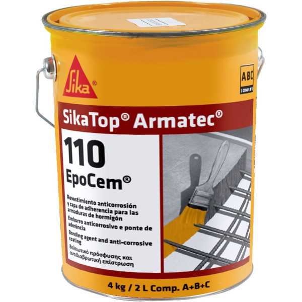 SikaTop Armatec-110 EC (ABC) Lote 4 Kg SIKA