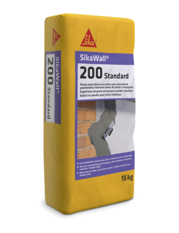 Lote de 3 unidades SikaWall-200 Standard 15 KG Saco SIKA