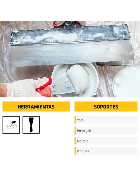 Lote de 3 unidades SikaWall-303 Fibers Plus 1,2 KG Cubo SIKA