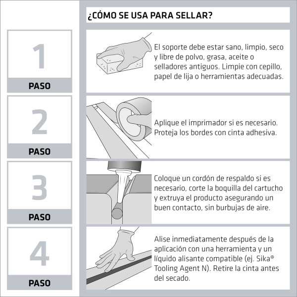 Lote de 6 unidades Sikaflex-11FC Purform negro 300 ML Unipac SIKA