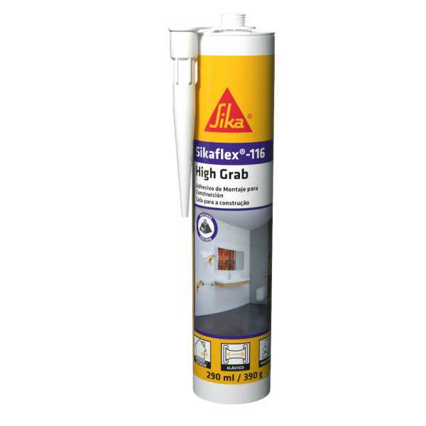 Lote de 5 unidades Sikaflex-116 High Grab SIKA