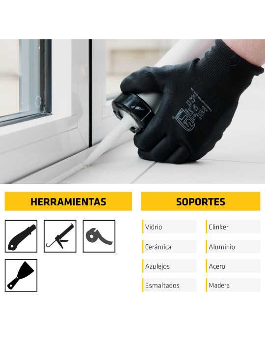 Lote de 12 unidades SikaSeal 174 antracita SIKA