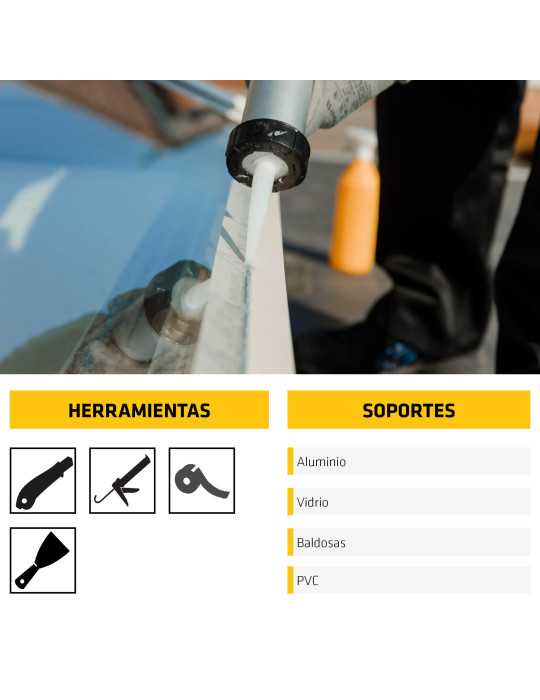 Lote de 12 unidades SikaSeal 171 Multiusos transparente SIKA