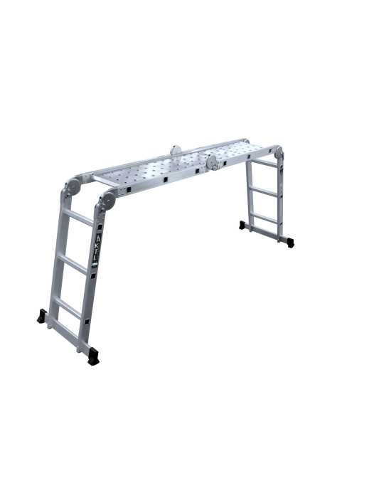 Escalera articulada multiposiciones Brico-Office de 3x4 peldaños marca KTL