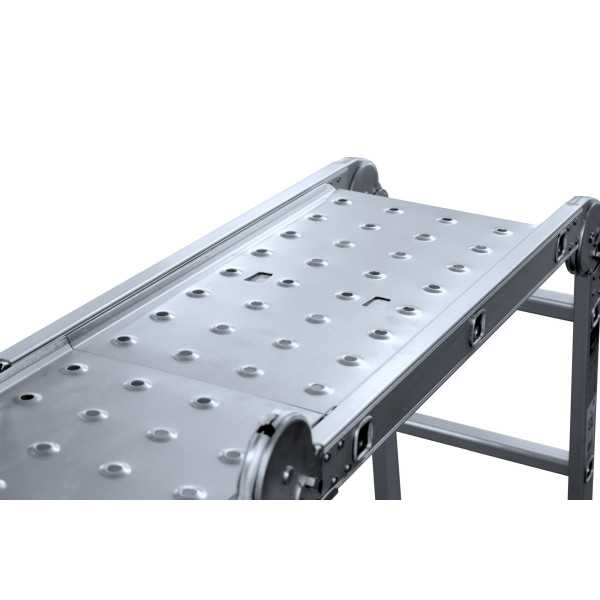 Escalera articulada multiposiciones Brico-Office de 3x4 peldaños marca KTL