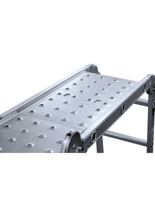 Escalera articulada multiposiciones Brico-Office de 3x4 peldaños marca KTL