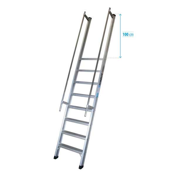 Escalera de acceso COMFORT de 5 peldaños marca KTL