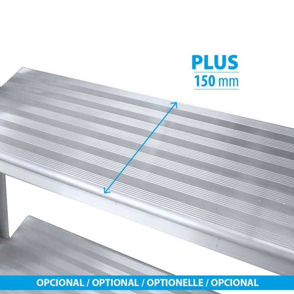 Escalera de acceso COMFORT de 5 peldaños marca KTL