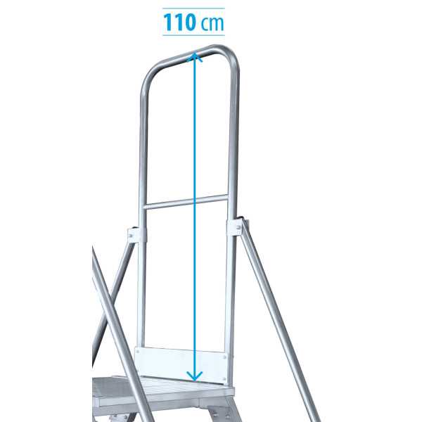 Escalera de acceso de 45 Grados MAX de 3 peldaños marca KTL