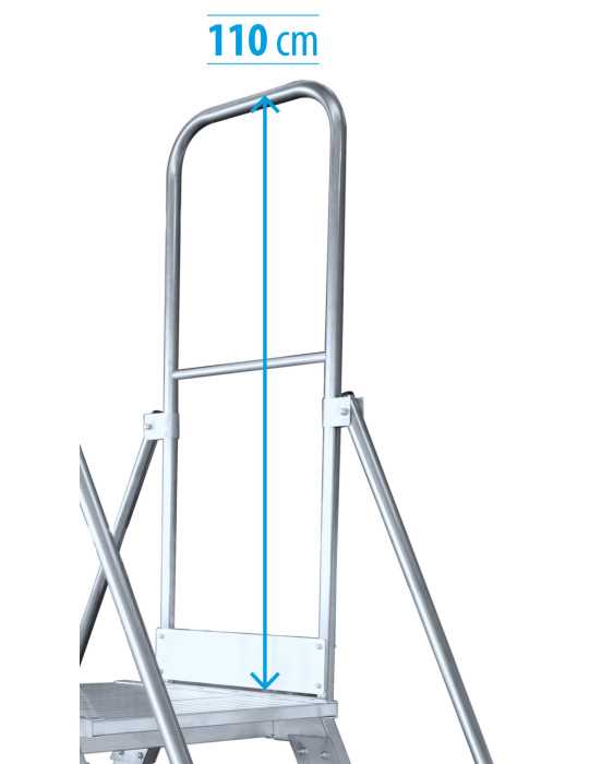 Escalera de acceso de 45 Grados MAX de 3 peldaños marca KTL