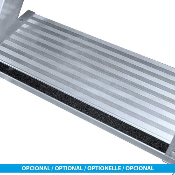 Escalera de acceso de 45 Grados MAX de 3 peldaños marca KTL
