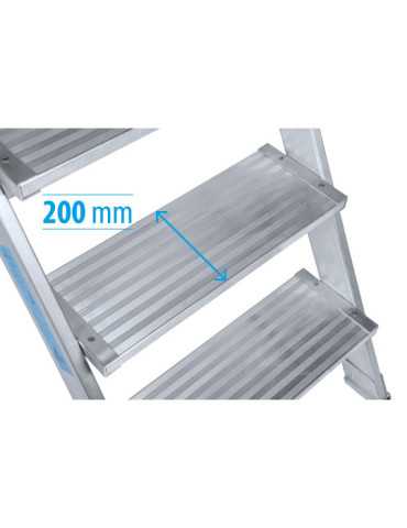 Escalera de acceso de 60 Grados MAX de 3 peldaños marca KTL 2